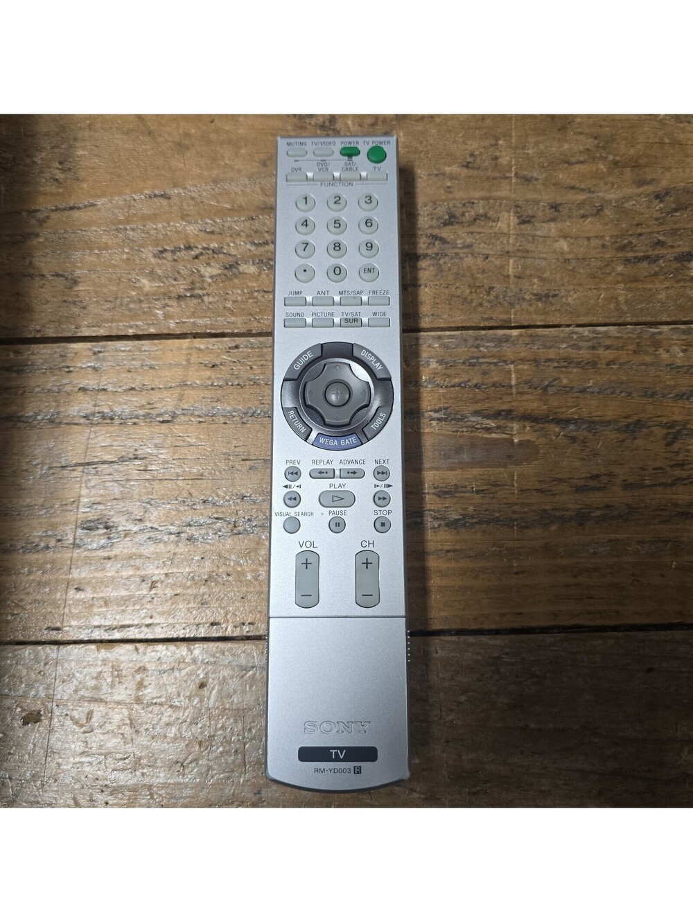 Genuine SONY RM-YD003 TV Remote Control OEM Replacement for Select Model TVs